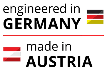 Engineered in Germany, made in Austria